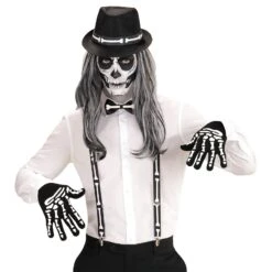 SET TRAVESTIMENTO SCHELETRO 6 SET TRAVESTIMENTO SCHELETRO -Widmann 01158 c