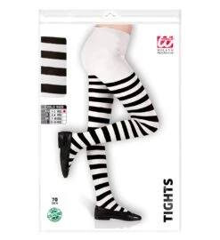 COLLANT RIGATI BIANCO NERO BAMBINO 5 COLLANT RIGATI BIANCO NERO BAMBINO -Widmann 012E z