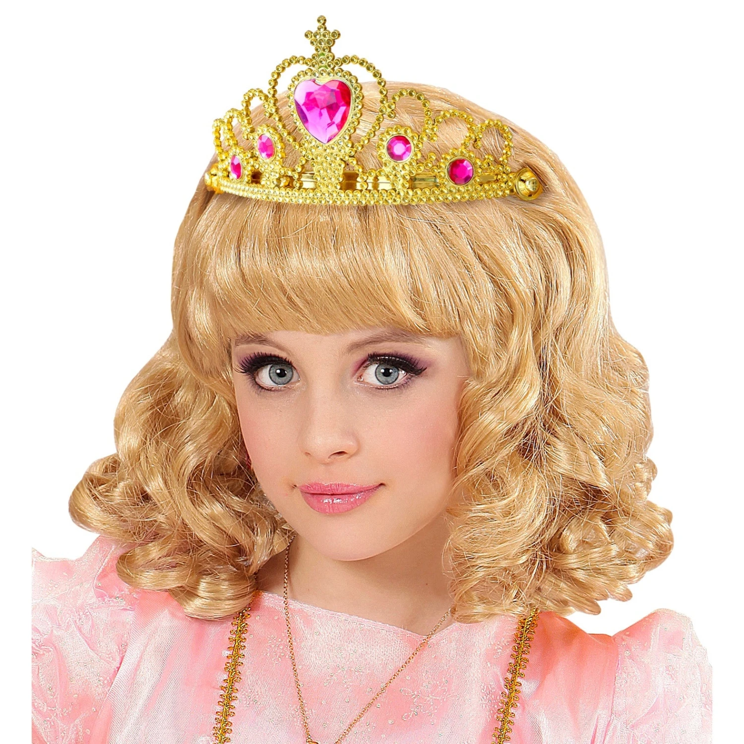 TIARA ORO CON GEMME ROSA 1 TIARA ORO CON GEMME ROSA