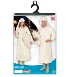 COSTUME CAMICIA DA NOTTE CON CAPPUCCIO PIGIAMA VINTAGE 9 COSTUME CAMICIA DA NOTTE CON CAPPUCCIO PIGIAMA VINTAGE -Widmann 106C z