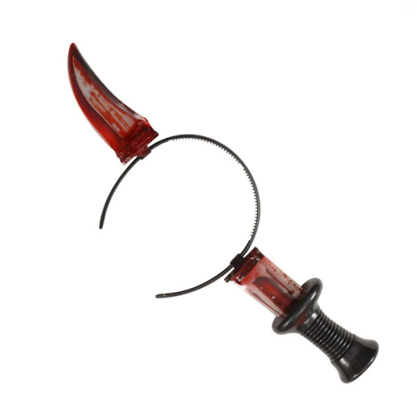 COLTELLO INSANGUINATO ATTRAVERSO TESTA 1 COLTELLO INSANGUINATO ATTRAVERSO TESTA