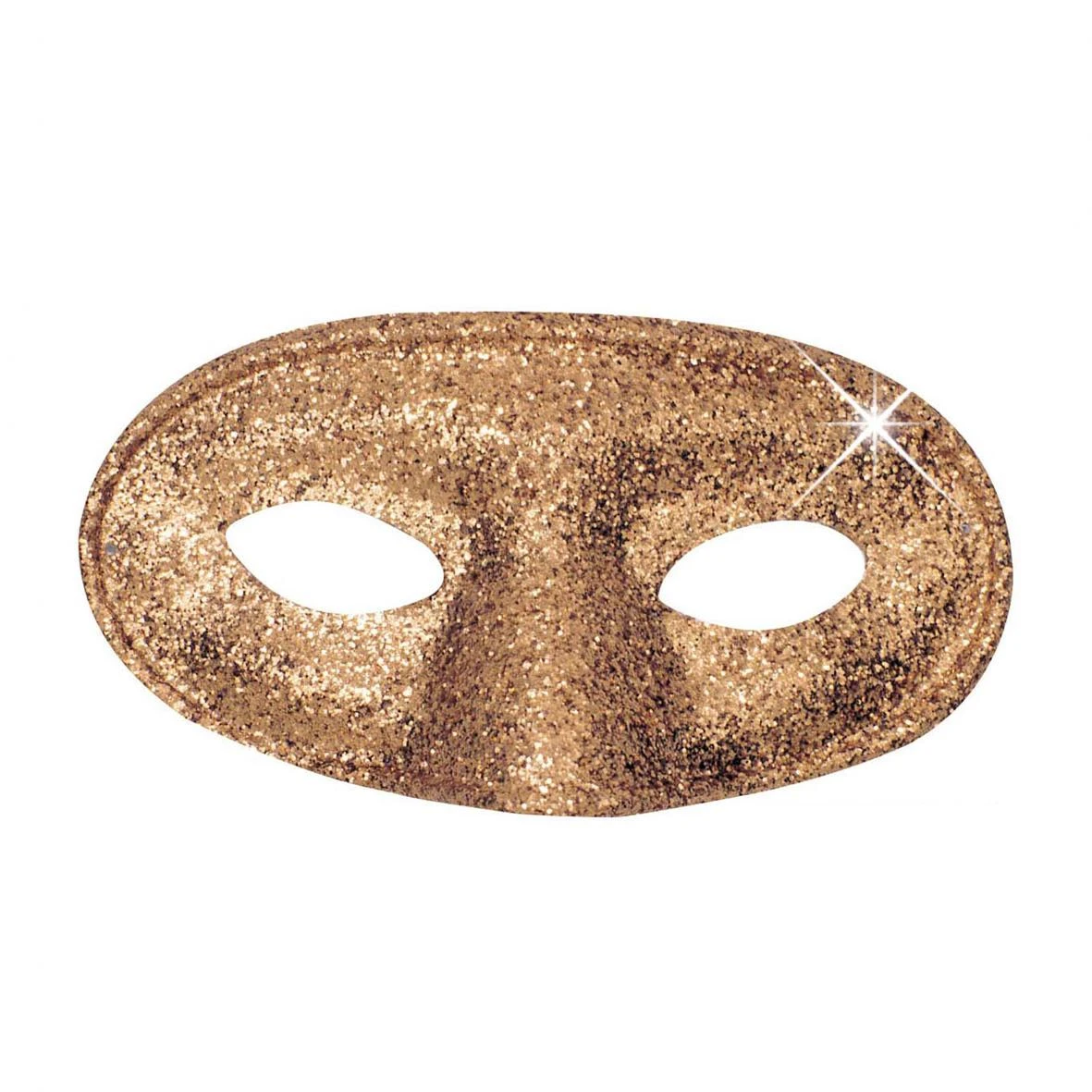MASCHERA DOMINO GLITTER ACAPULCO ORO 1 MASCHERA DOMINO GLITTER ACAPULCO ORO