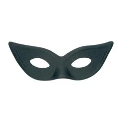 MASCHERA DOMINO PAPILLON NERO