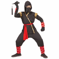 WIDMANN VESTITO CARNEVALE + ACCESSORI NINJA COSTUME SPADA GIAPPONESE CON FODERO 4/5 ANNI TRAVESTIMENTO - 9681+2728Q 13 WIDMANN VESTITO CARNEVALE + ACCESSORI NINJA COSTUME SPADA GIAPPONESE CON FODERO 4/5 ANNI TRAVESTIMENTO - 9681+2728Q -Widmann 168698 3