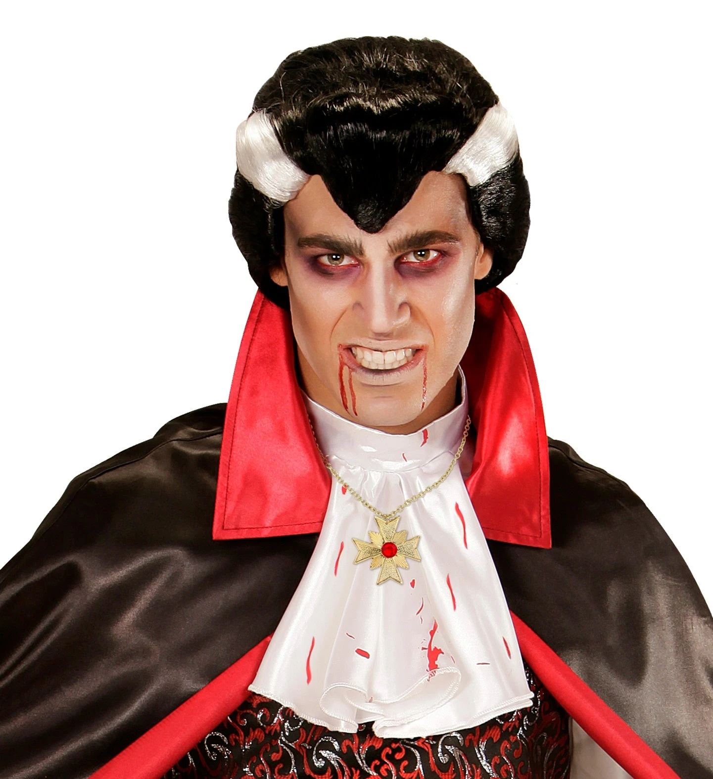 COLLANA DRACULA CON MEDAGLIONE GOTICO 1 COLLANA DRACULA CON MEDAGLIONE GOTICO