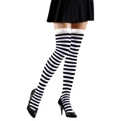 PARIGINE RIGATE BIANCO-NERO