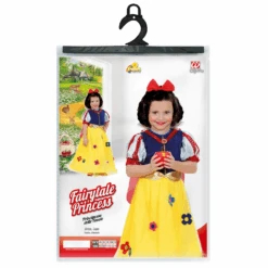 WIDMANN VESTITO CARNEVALE + ACCESSORI PRINCIPESSA DELLE FIABE COSTUME FIOCCO PARRUCCA 2/3 ANNI TRAVESTIMENTO- 1285+00829+1926N -Widmann 194793 3