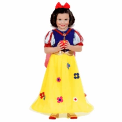 WIDMANN VESTITO CARNEVALE + ACCESSORI PRINCIPESSA DELLE FIABE COSTUME FIOCCO PARRUCCA 2/3 ANNI TRAVESTIMENTO- 1285+00829+1926N -Widmann 194798 3