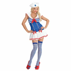 WIDMANN COSTUME VESTITO ABITO TRAVESTIMENTO CARNEVALE ADULTO DONNA - MARINARETTA - 8966 (M) -Widmann 196188 3