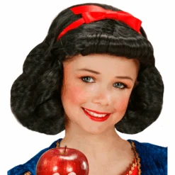 WIDMANN VESTITO CARNEVALE + ACCESSORI PRINCIPESSA DELLE FIABE COSTUME FIOCCO PARRUCCA 2/3 ANNI TRAVESTIMENTO- 1285+00829+1926N -Widmann 206823 3