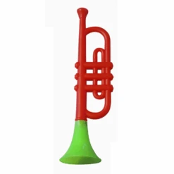 WIDMANN VESTITO CARNEVALE + ACCESSORI CLOWN COSTUME TROMBA SET TRUCCO CON NASO 5/7 ANNI TRAVESTIMENTO - 0695+4044N+2720T -Widmann 263583 3