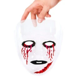 MASCHERA OCCHI SANGUINANTI IN PVC