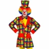 WIDMANN COSTUME CARNEVALE PAGLIACCIO CAPPOTTO ABITO TRAVESTIMENTO ADULTO - 4868 (XXL)