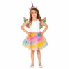 WIDMANN SET TRAVESTIMENTO UNICORNO TUTU ALI COPRICAPO ACCESSORI CARNEVALE - 10323