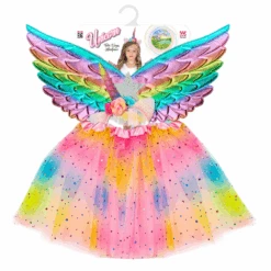 WIDMANN SET TRAVESTIMENTO UNICORNO TUTU ALI COPRICAPO ACCESSORI CARNEVALE - 10323 -Widmann 296317 3