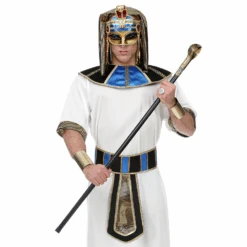 WIDMANN BASTONE FARAONE ABBATTIBILE DORATO ACCESSORI PER ABITO VESTITO TRAVESTIMENTO CARNEVALE 110 CM - 07604 -Widmann 296749 3