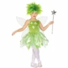 WIDMANN COSTUME VESTITO ABITO TRAVESTIMENTO CARNEVALE BAMBINA FATINA DEI BOSCHI (anni 03/04)