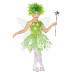 WIDMANN COSTUME VESTITO ABITO TRAVESTIMENTO CARNEVALE BAMBINA FATINA DEI BOSCHI (anni 03/04)