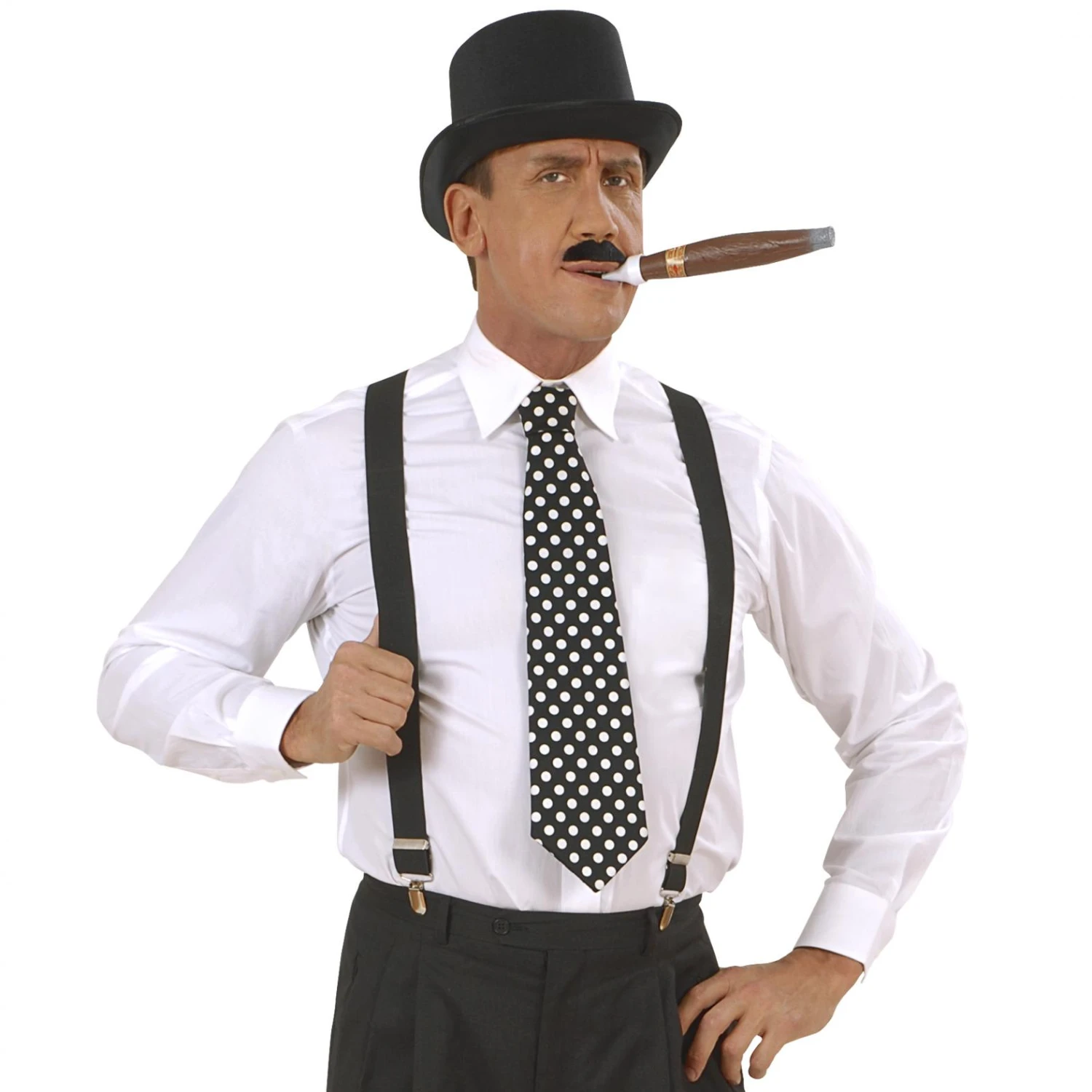 CRAVATTA RETRO A POIS 2 CRAVATTA RETRO A POIS - immagine 2