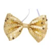 PAPILLON IN PAILLETTES ORO