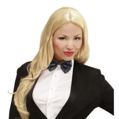 PAPILLON IN PAILLETTES NERO -Widmann 5965 3