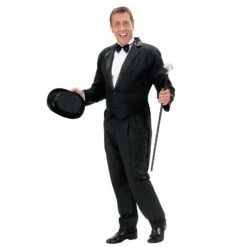 PAPILLON IN PAILLETTES NERO -Widmann 5965 4