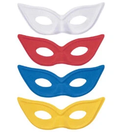 DOMINO PAPILLON TESSUTO MASCHERA A VISO