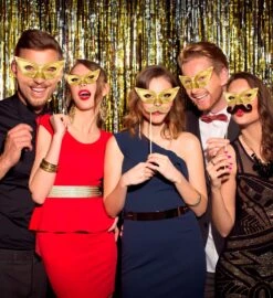 DOMINO PAPILLON METALLIZZATO 11 DOMINO PAPILLON METALLIZZATO -Widmann 64511 d