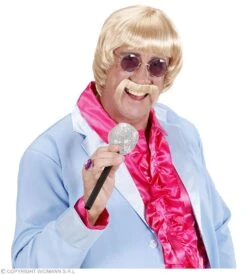 OCCHIALI HIPPIE ANNI 70 FIGLIO DEI FIORI -Widmann 6732P d