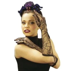 GUANTI RAGNATELA NERI