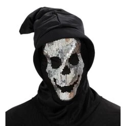 MASCHERA TESCHIO CON CAPPUCCIO