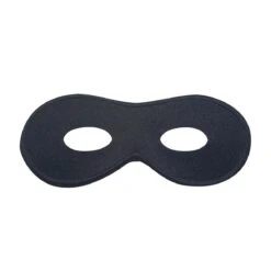MASCHERA DOMINO CAVALIERE NERO