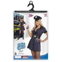 COSTUME POLIZIOTTA BLU CON GONNA CARNEVALE