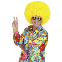 OCCHIALI LOVE AND PEACE MULTICOLOR -Widmann 773 4