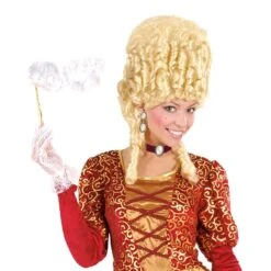 COLLARINO VELLUTO BURGUNDY CON GEMMA -Widmann 7966B b