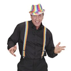 BRETELLE LOVE ARCOBALENO -Widmann 7983M d