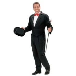 PAPILLON IN PAILLETTES ROSSO -Widmann 906 4