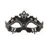 MASCHERA VENICE NERA GLITTER STRASS