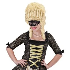 MASCHERA VENICE NERA GLITTER STRASS 5 MASCHERA VENICE NERA GLITTER STRASS -Widmann 94 3