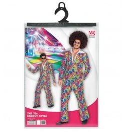 WIDMANN Abito Completo Anni 70 Groovy Style Peace And Love -Widmann abito completo anni 70 groovy style peace and love 2