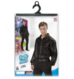 WIDMANN Camicia Nera Con Ruches -Widmann camicia nera con ruches 2