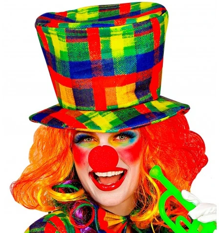 WIDMANN Cilindro Clown Scozzese 3 WIDMANN Cilindro Clown Scozzese - immagine 3