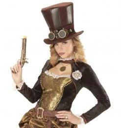 WIDMANN Cilindro Steampunk Con Occhiali - Festival Magia E Giocoleria -Widmann cilindro steampunk con occhiali 2