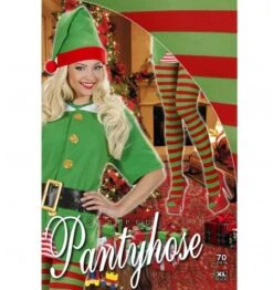 WIDMANN Collant Rigati Rosso-verde -Widmann collant rigati rosso verde 2