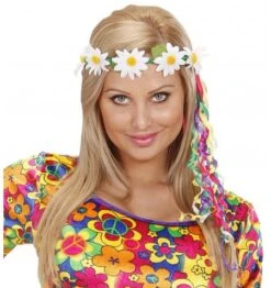 WIDMANN Corona Margherite Con Nastri Multicolor