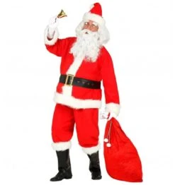 WIDMANN Costume Babbo Natale Completo Festival Magia Giocoleria