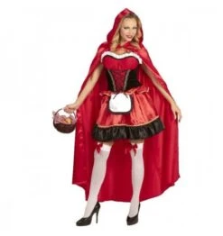 WIDMANN Costume Cappuccetto Rosso Lusso