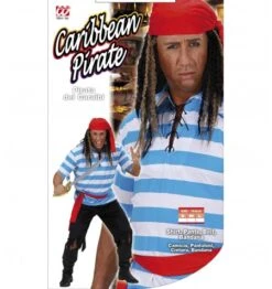 WIDMANN Costume Corsaro Pirata Dei Caraibi - 0815262213 -Widmann costume corsaro pirata dei caraibi 2