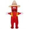 WIDMANN Costume Gonfiabile Peperoncino Messicano