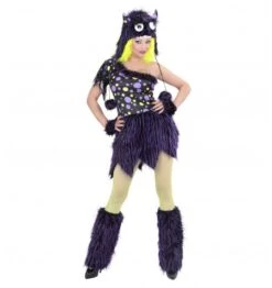WIDMANN Costume Lusso Monster Girl Viola - Contattaci Al Numero 0815262213 - -Widmann costume lusso monster girl viola 2